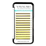 Colored Lash Extensions 0.07mm CC Curl Yellow Individual Volume Lashes Extensions 8-15 Mix Length Color Eyelash Extensions for Salon (Yellow 0.07-CC, 8-15mm)
