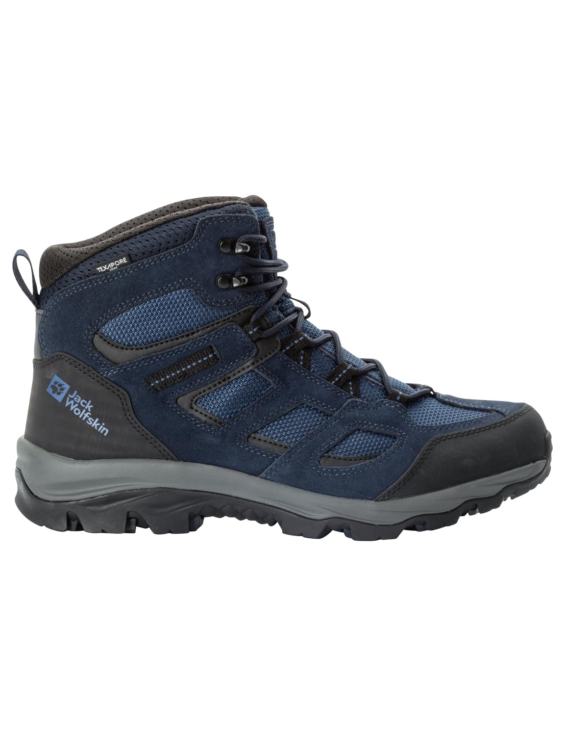 Jack Wolfskin Herren Vojo 3 Texapore Mid M Walking-Schuh, Mid-Top, Night Blue, 40.5 EU