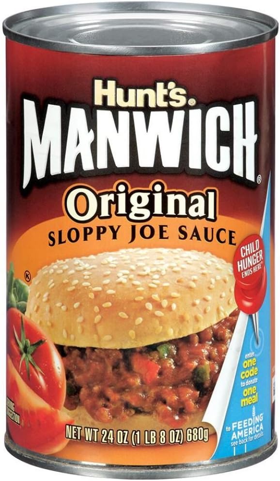 Manwich Original Sloppy Joe Sauce, 24 Ounce -- 12 per case.