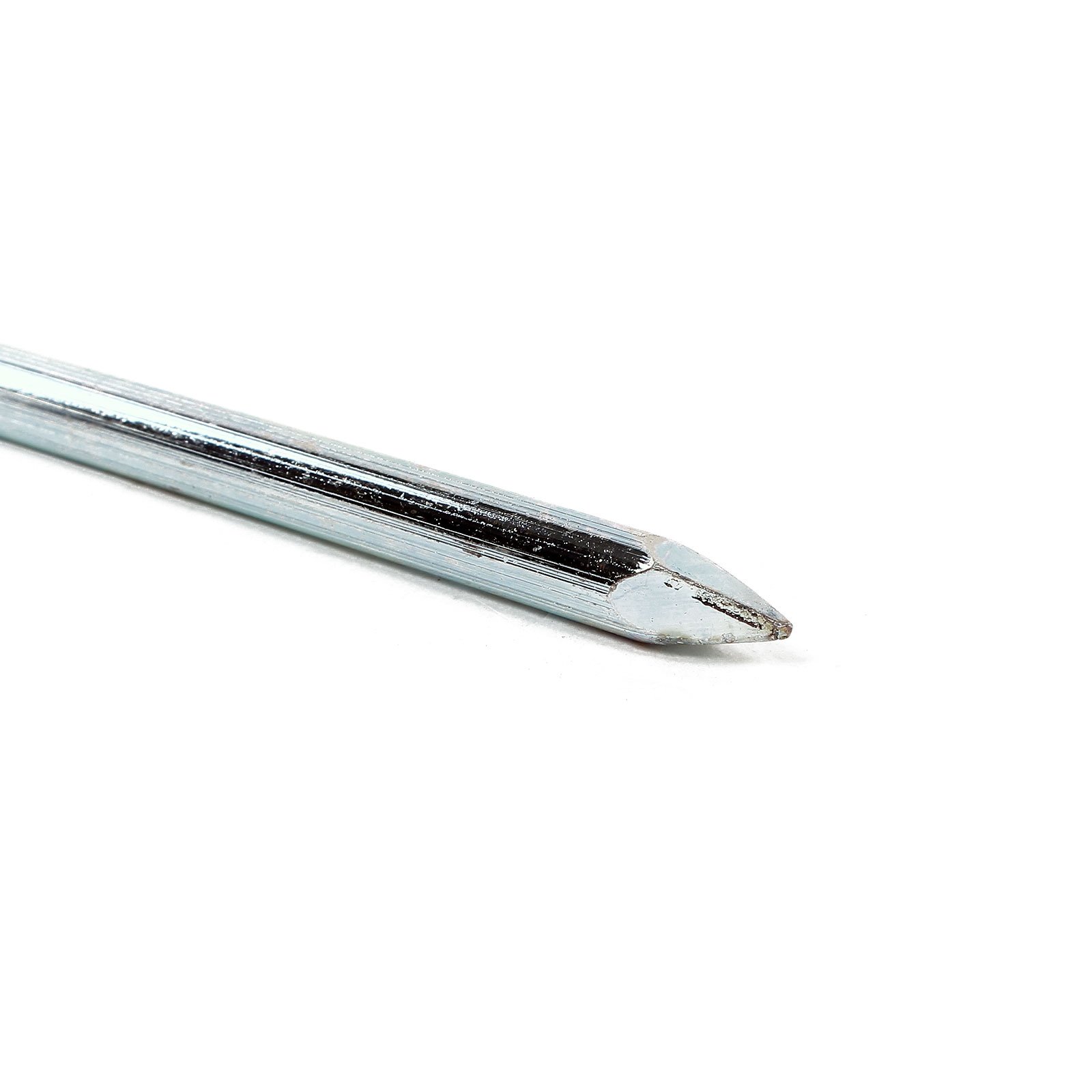 Picchetti Per Tenda In Acciaio Deiwo Per Terreni Duri - Set Da 5, 23 Cm, Diametro 6mm, Con Testa Chiodata E Punta Affilata, Zincati