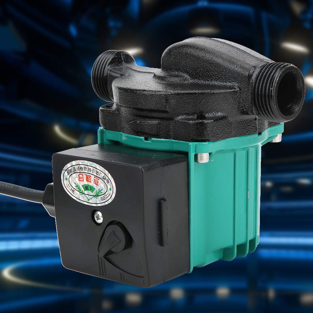 Druckerhöhungspumpe, lautlos, automatisch tragbar, extrem leise mit Kupferdrahtmotor 220 V/50 Hz 0,4 A 100 W 3/4 Zoll, Wasserpumpe