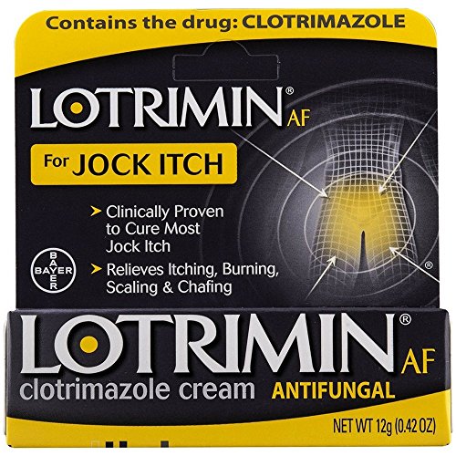 Lotrimin AF Jock Itch Antifungal Cream 0.42 oz (Pack of 3)