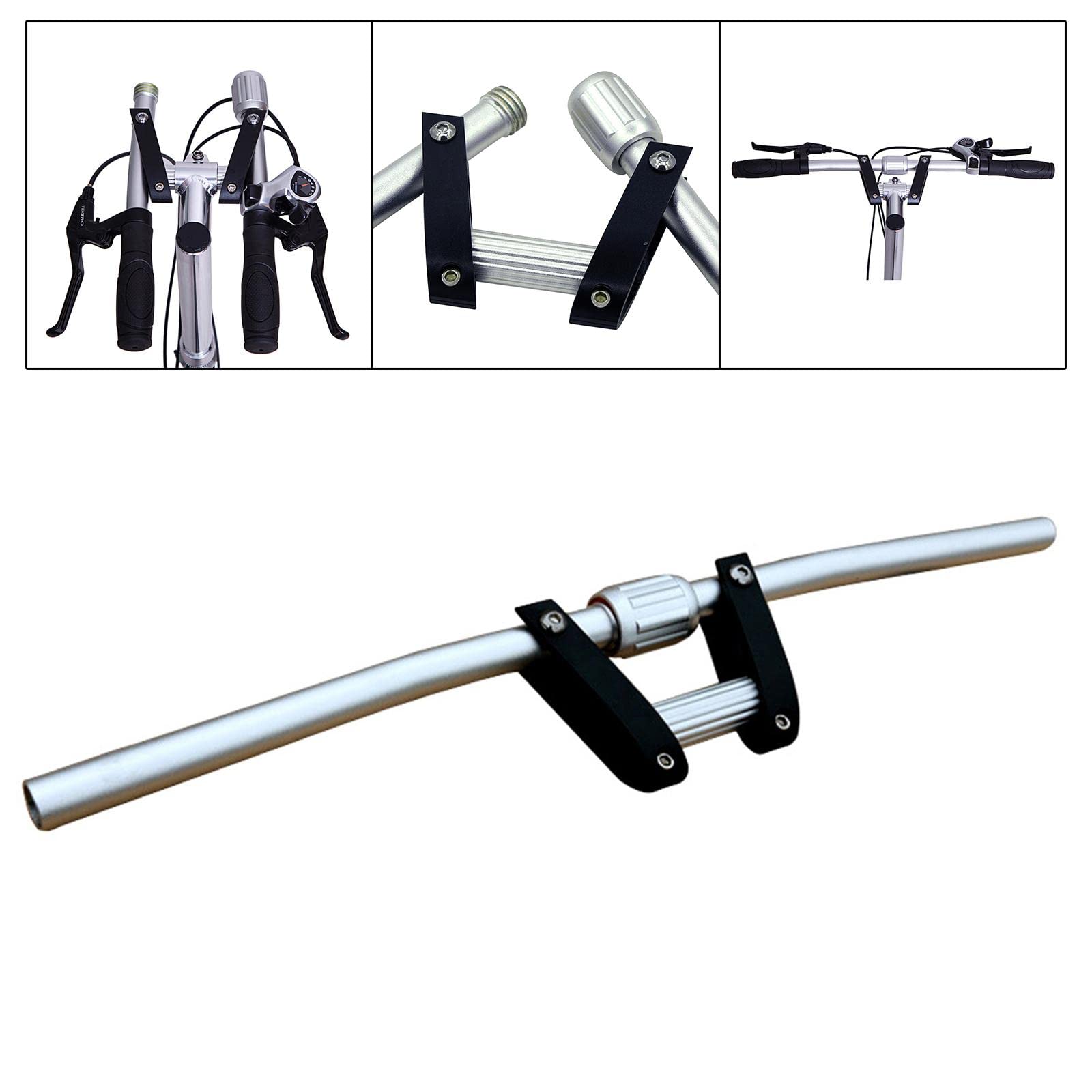 rockible Verstellbarer Fahrradlenker aus Aluminiumlegierung für Mountainbikes