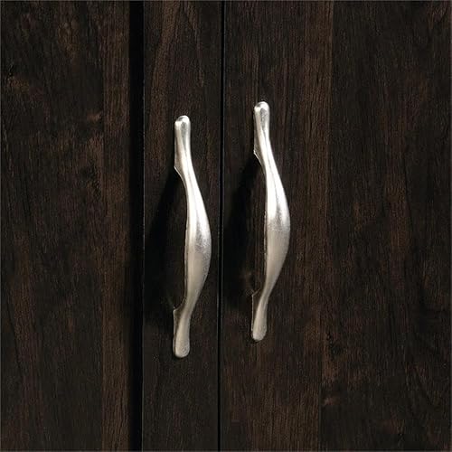 Miniatura 6 de Pemberly Row Gabinete de almacenamiento de estilo tradicional de 29" W, gabinete de despensa, gabinete de lino con estantes en cereza canela