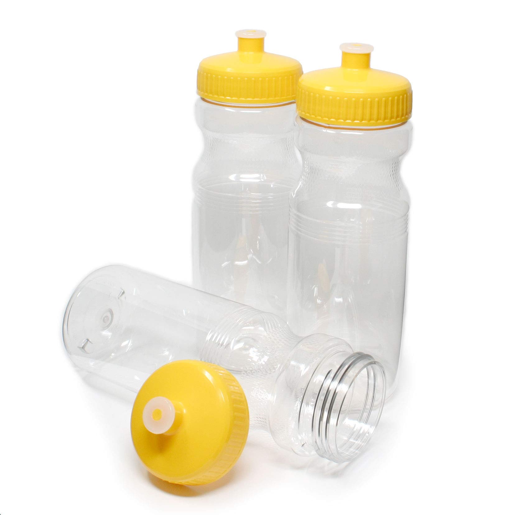 Rolling Sands BPA-Free 24 Ounce Water Bottles, 3 Pack, Made in USA