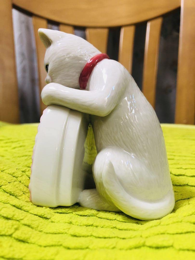 大きなサイズ レノックス 猫 フィギュリン admiration