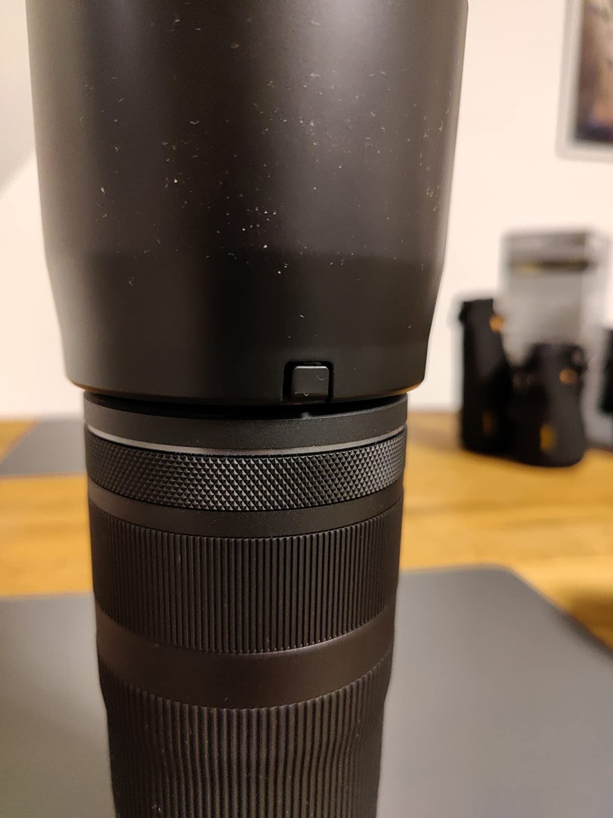 Mllepjdh ET-74B Gegenlichtblende Für Canon EF 70-300mm F/4-5.6 IS II Objektiv, 67 Mm, Schwarz - Nicht Für RF 100-400 Mm