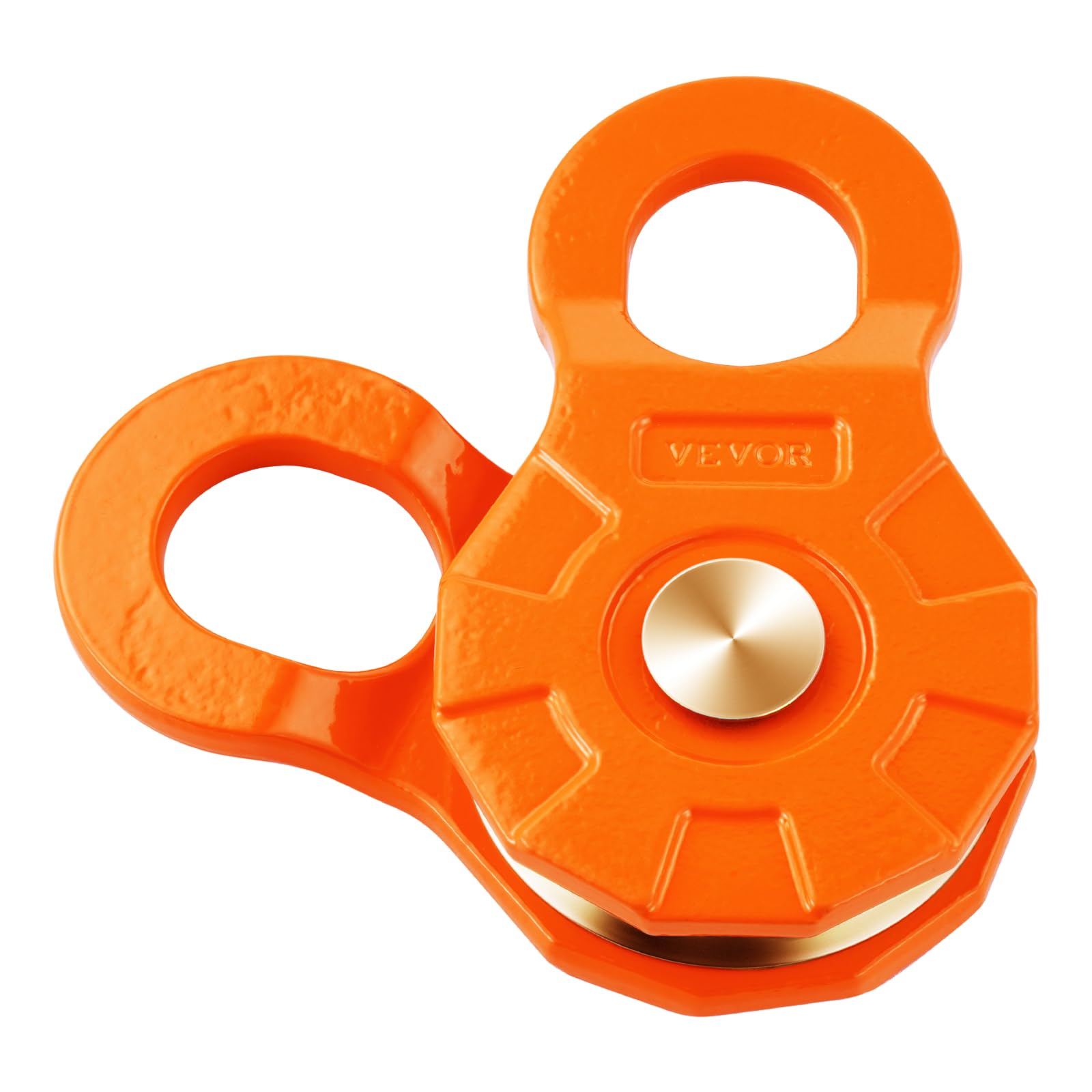 VEVOR Bloc d'arrachage, capacité de 30 T, poulie de mouflage pour corde de 10 à 14 mm, accessoire de récupération tout-terrain robuste pour le remorquage et la récupération sur camion tracteur VTT UTV