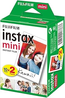 Fujifilm Instax Mini 20 folhas de filme branco papel fotográfico álbum instantâneo impressão para Fujifilm Instax Mini 7s/8/25/70/90/9/11