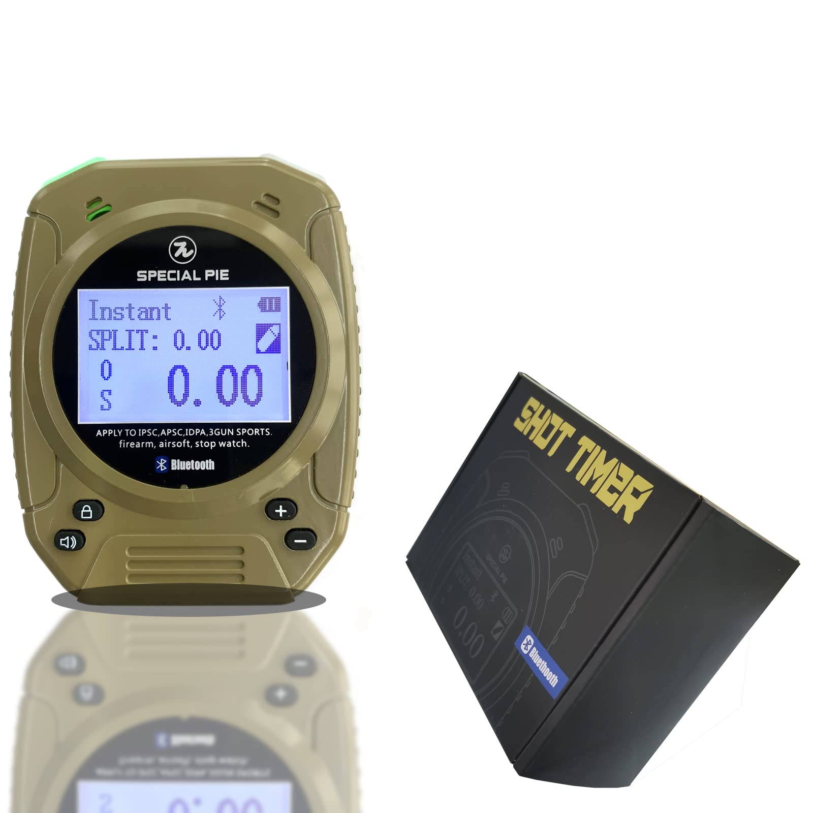 Buy SPECIAL PIE Timer Shooting Timer Competition PAR Timer for Dry