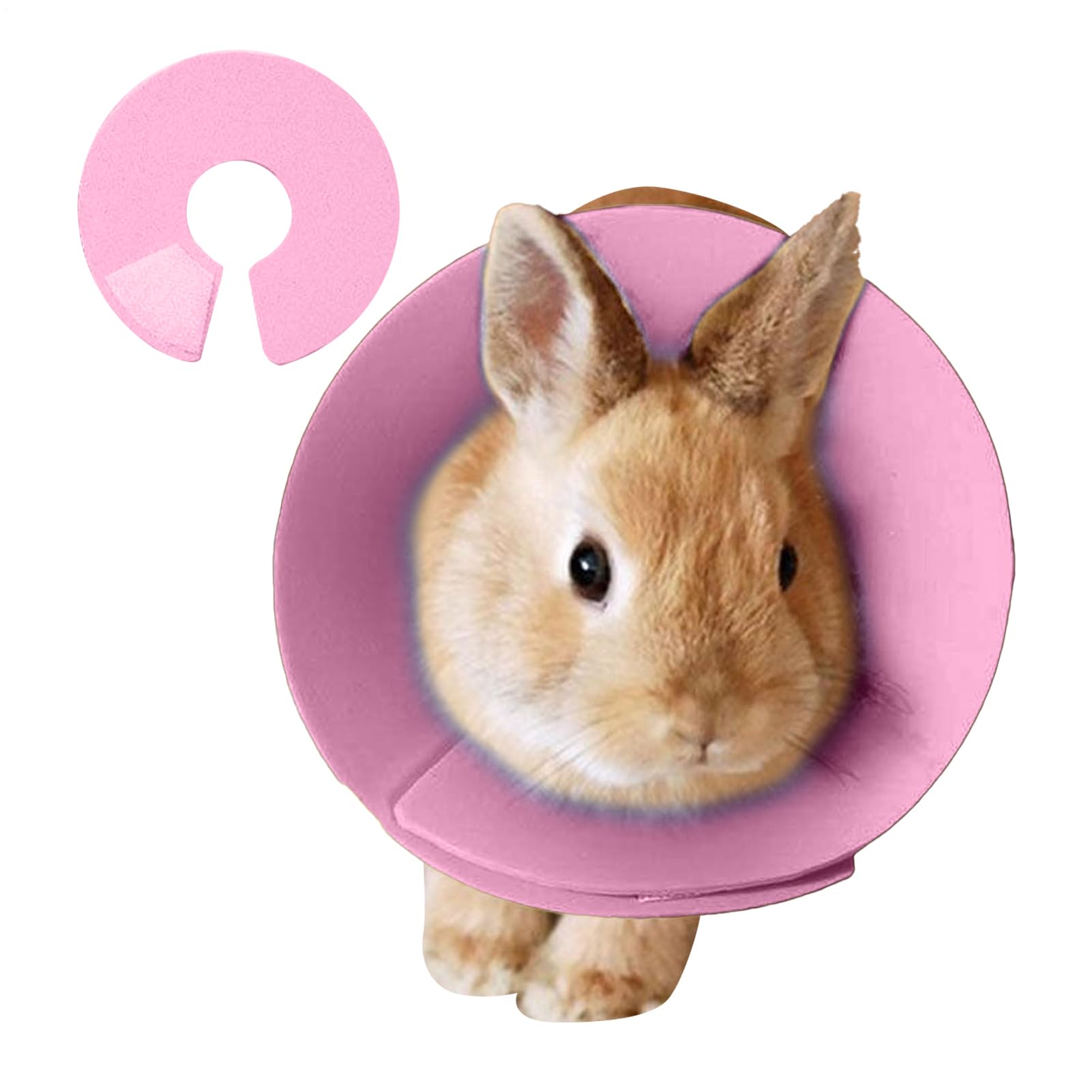 Pet Cone Collar, Soft Cat Collar for Recovery, Protective Collar for Small Animals, Rabbits, Ferrets, Budgies, Mice for Scratch Protection for Daily Use and