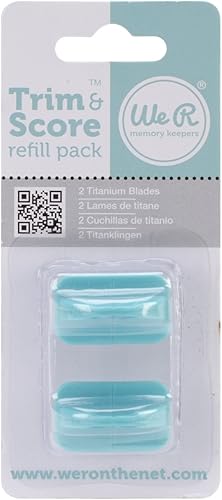 We R Memory Keepers, Cuchilla de repuesto para recortar y puntuar, V1 - Hoja central, compatible con herramienta de corte 71337-1, recortar,