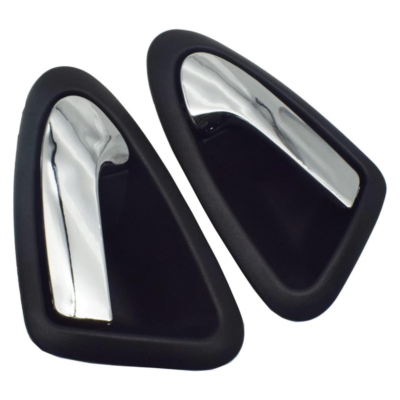 Jkswzma Rear 1 Pair Car Inner Handle For Seat For Ibiza 2009-2017 Interior Car Door Handle Left Right 6J1837113a 6J1837114a(Rear 1 Pair)