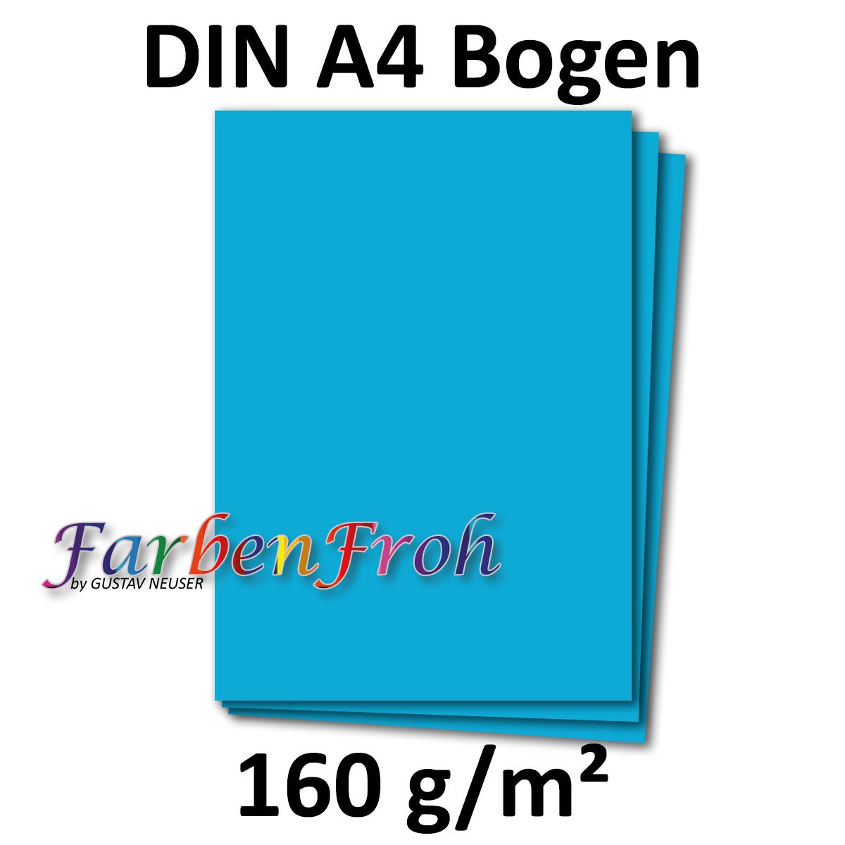 1000 Fogli di carta DIN A4 foglio plano - giallo miele (giallo) - 160 g/m² - 21 x 29,7 cm - foglio per bricolage carta creta cartone fotografico carta per bricolage cartone