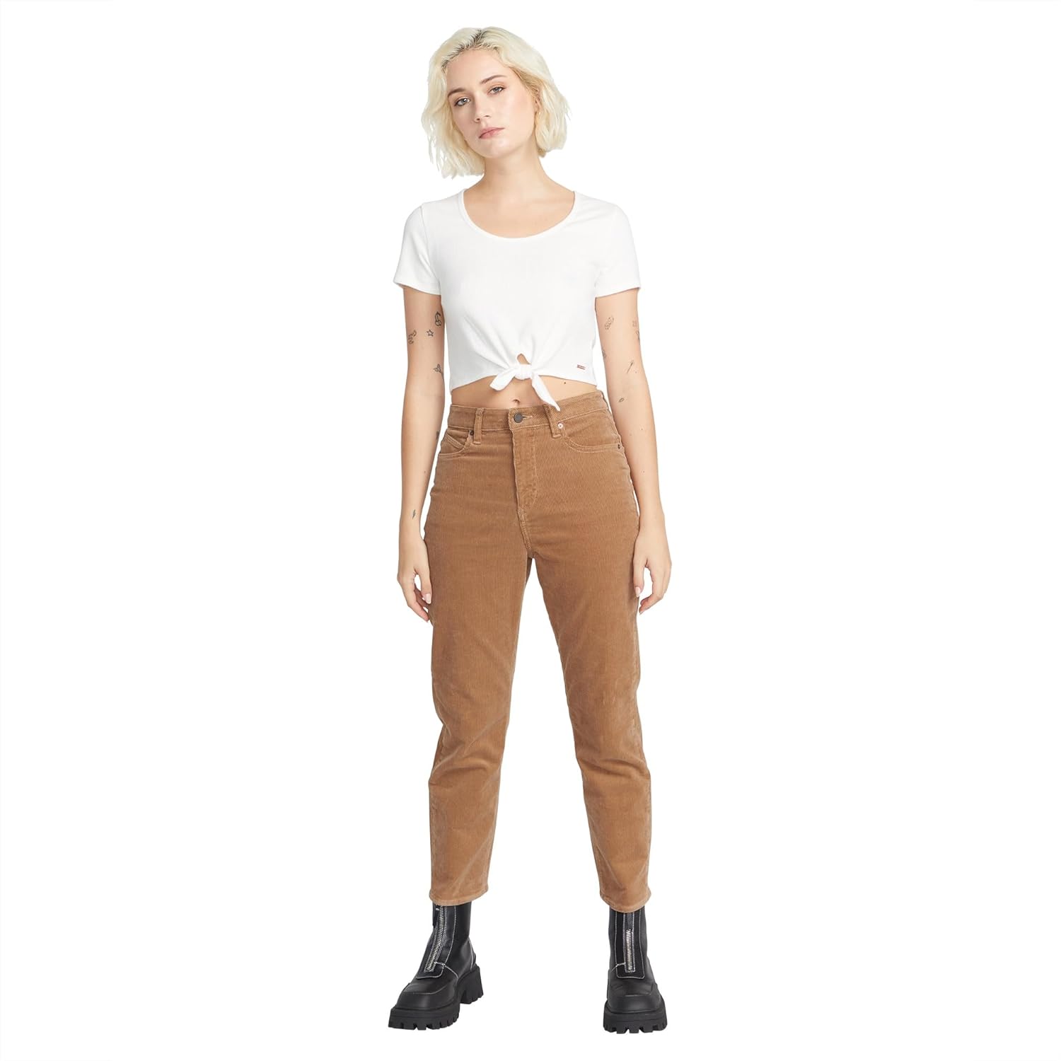 Volcom Women's Stoned Straight Denim Jean Pant