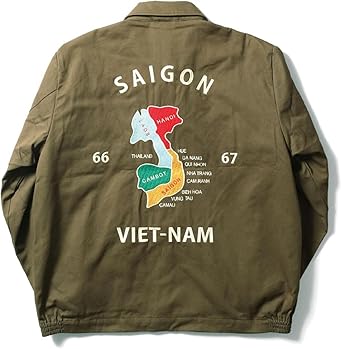 Houston ヒューストン　51351 ベトナムジャケット 楽天市場】HOUSTON / ヒューストン 51351 VIETNAM JACKET (MAP