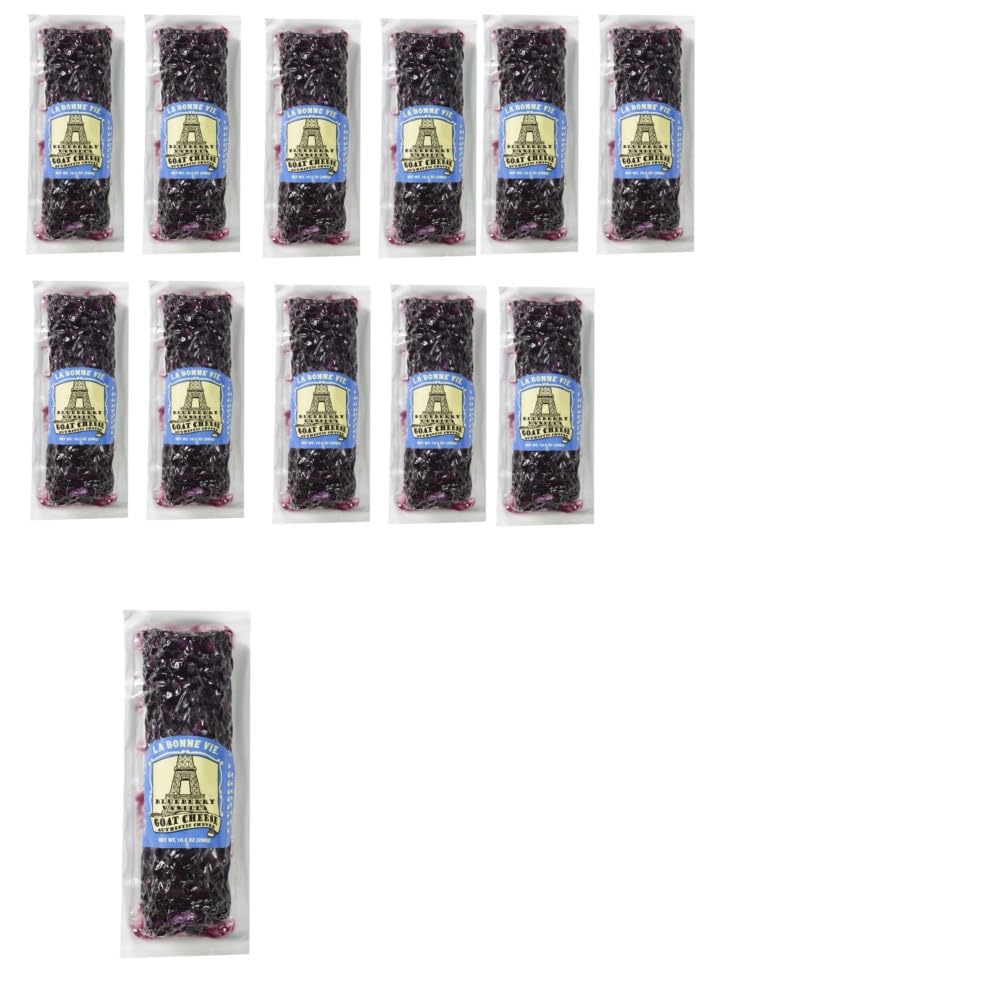 Amazon.com: La Bonne Vie® Blueberry Vanilla Goat Cheese Log, Pack