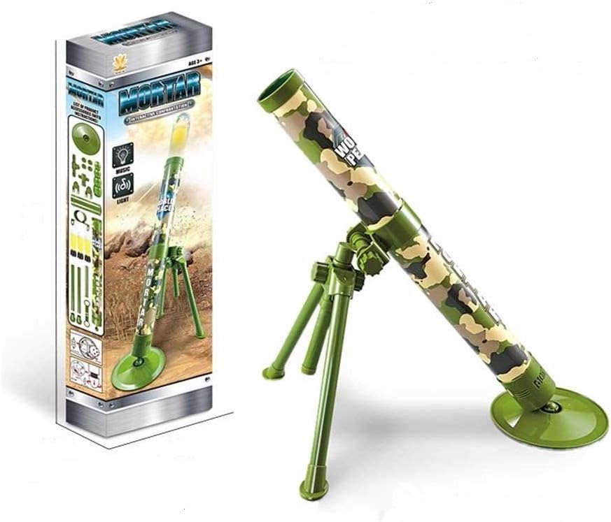 DOMOEY Toy Mortar,Artillery,Cannon,Howitzer,Gun.Selfpropelled Launch