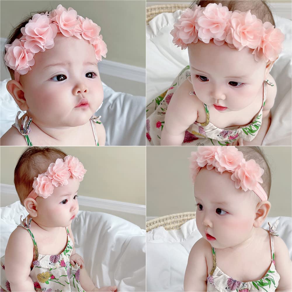 Amazon.co.jp: DFsucces ベビー ヘアバンド 女の子 赤ちゃん 子供 髪