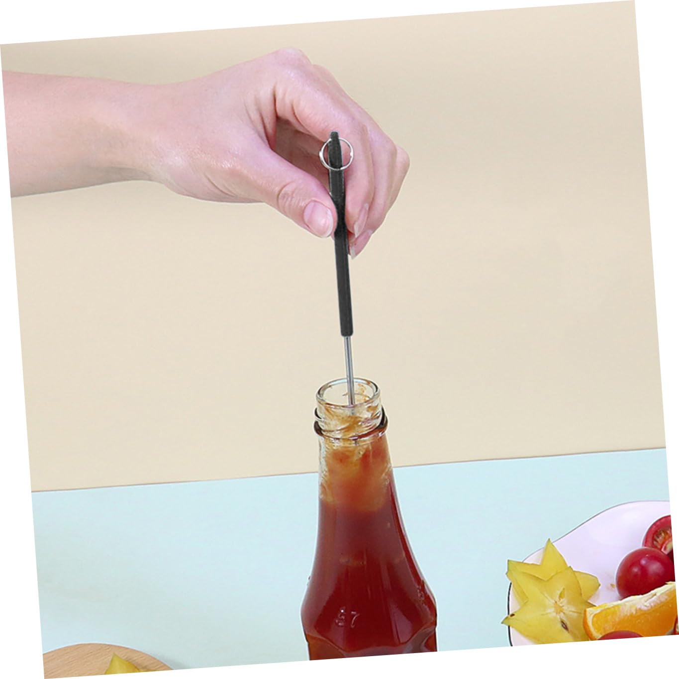 KICHOUSE Kleiner Silikon Spatel Butterschaber Satz Hitzebeständig Lebensmittelecht Ergonomischer Griff Küchen und Kosmetikspatel für Marmelade Desserts Make Up