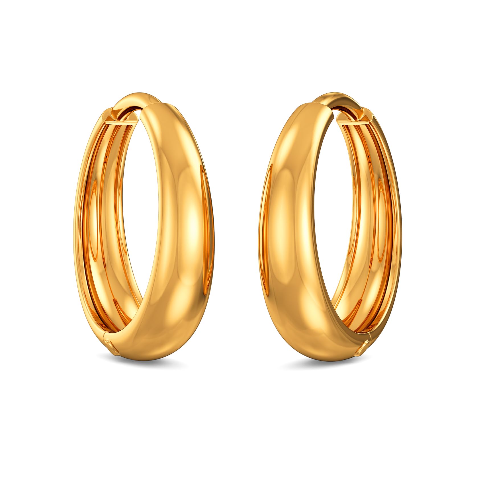 Joyalukkas 22K(916) Orbicular Gold Earring for Unisex (B0CV7WBZNC) Amazon Price History, Amazon Price Tracker