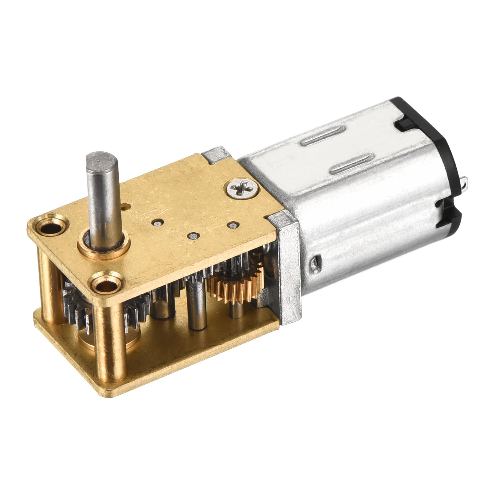 DMiotech 6V 34RPM Rated Torque 1.24 Output Shaft Length 8mm Micro DC Speed Reduction Motor Mini Metal Gearbox Motor for RC Car Robot Model DIY RC Toys