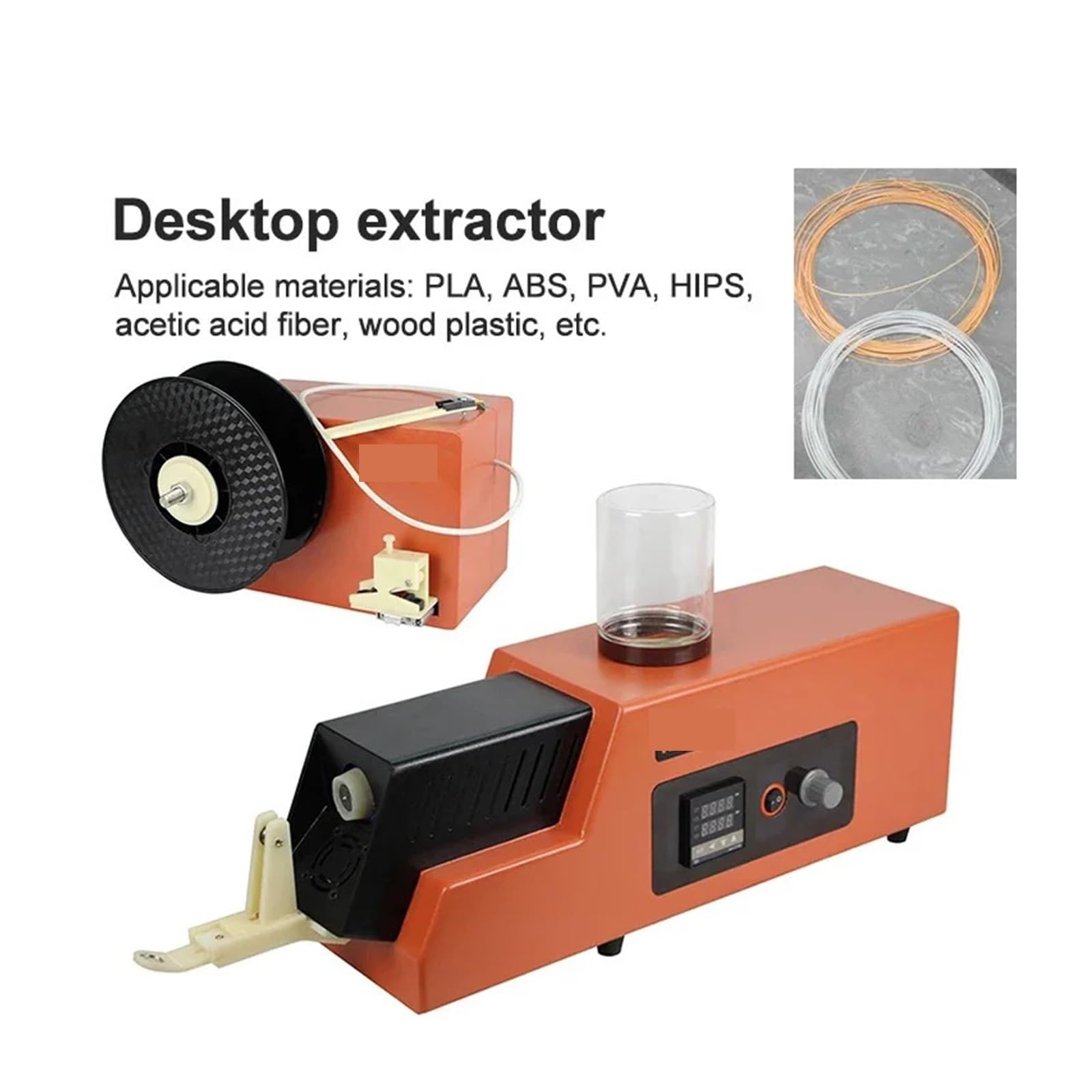 Maszyna Do Wytłaczania Druku 3D Drukarki Filament Desktop Extractor Materiały Eksploatacyjne Maker Prędkość Regulowana Precyzyjna Kontrola