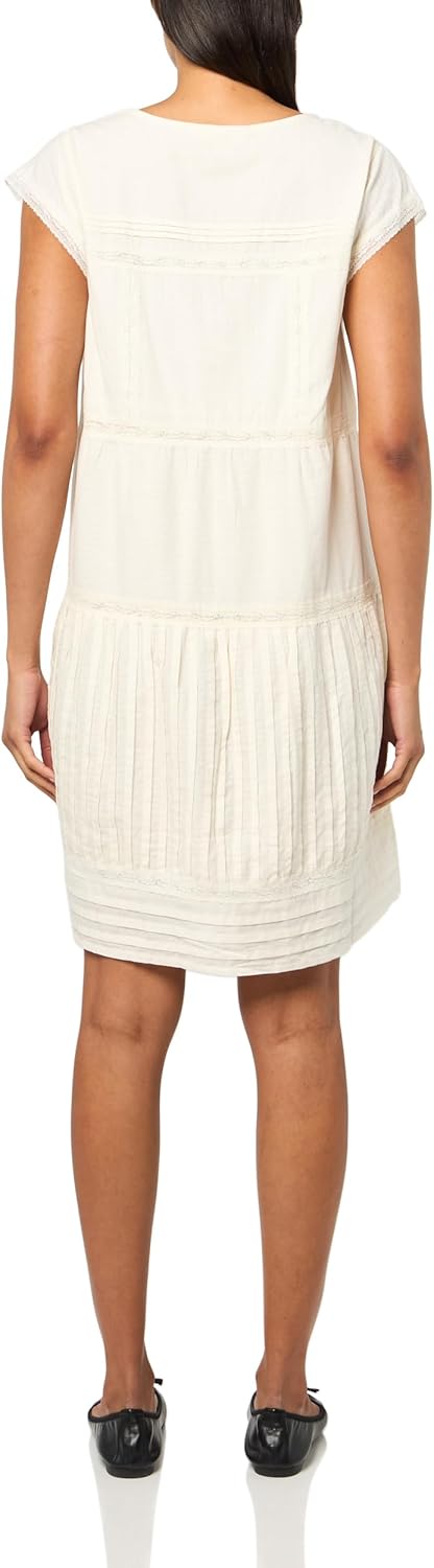 Lucky Brand Womens Button Front Lace Mini Dress - Image 2