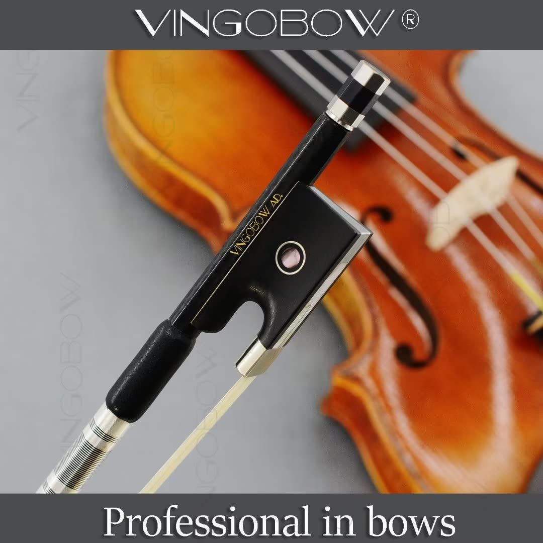 3/4 Größe New Textured Kohlefaser Geigenbogen Violine Geigen bogen Pernambuco Performance Gut ausgewähltes Rosshaar aus der Mongolei