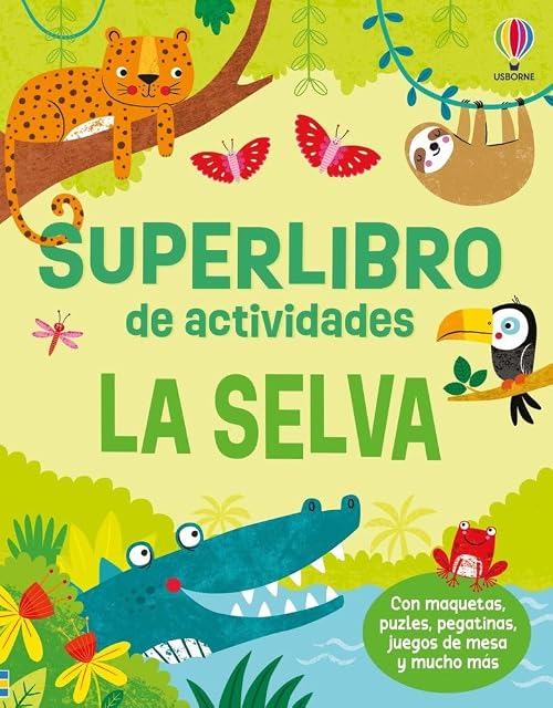 Portada de La selva. Superlibro de actividades