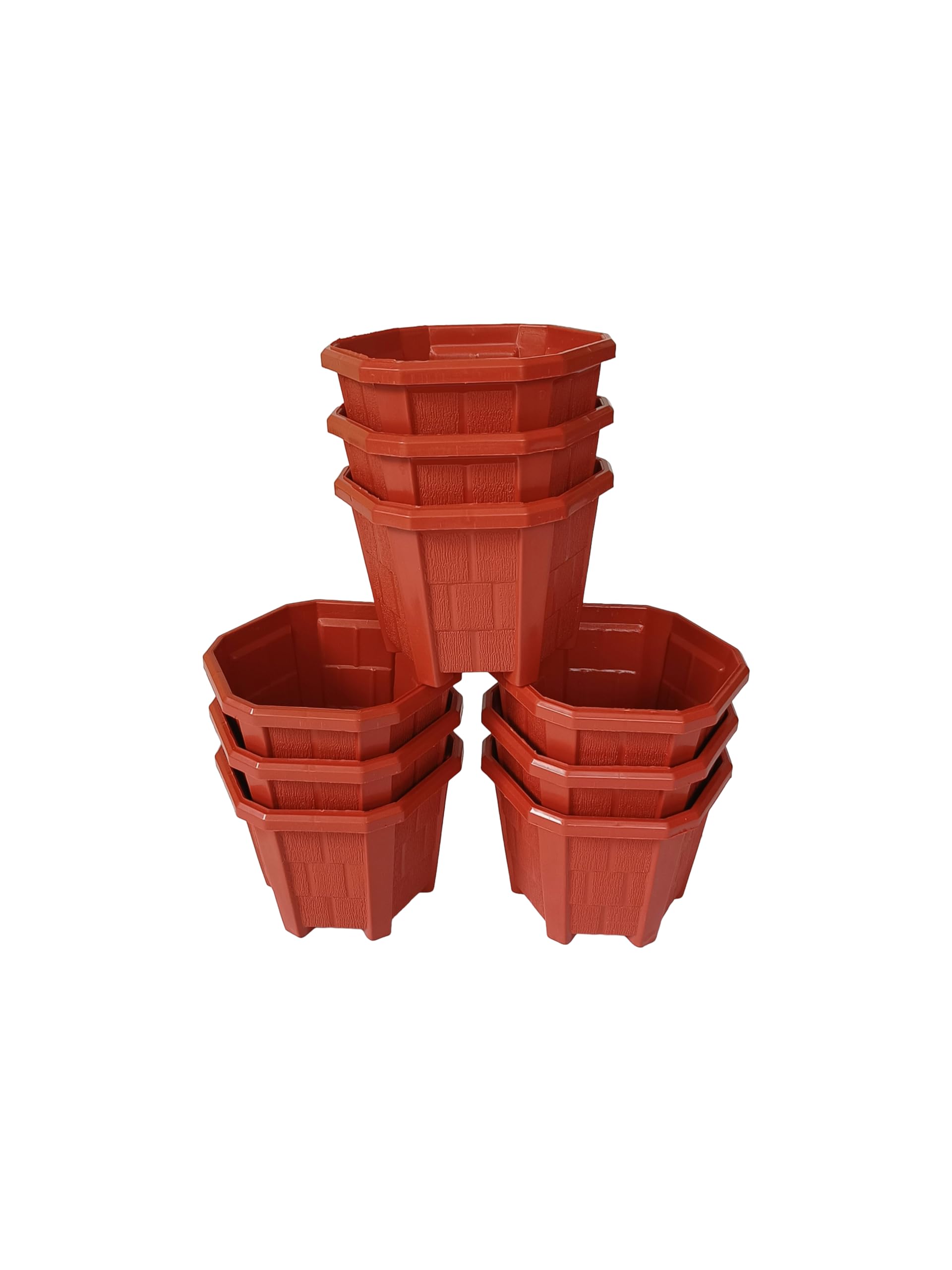 Nimmi Small Pot Decoration of Balcony Garden and Outdoor Combo of 9 Flower Plant Plastic Gamla 15 * 15 * 12 CM (B0CQHMKRJJ) Amazon Price History, Amazon Price Tracker
