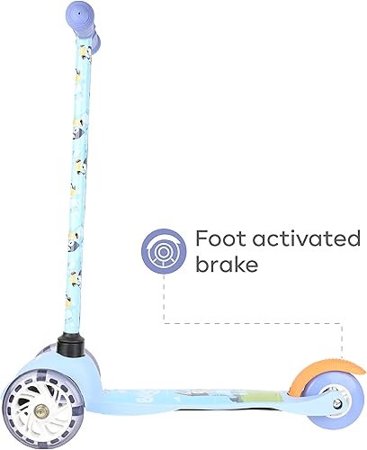 Miniatura 7 de Scooter para niños de 3 a 5 años  Cubierta extra ancha y freno activado por pies, 3 ruedas autoequilibrantes juguetes para niños y niñas