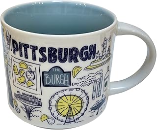 Been There Series Pittsburgh Ceramic Mug, 14 Oz