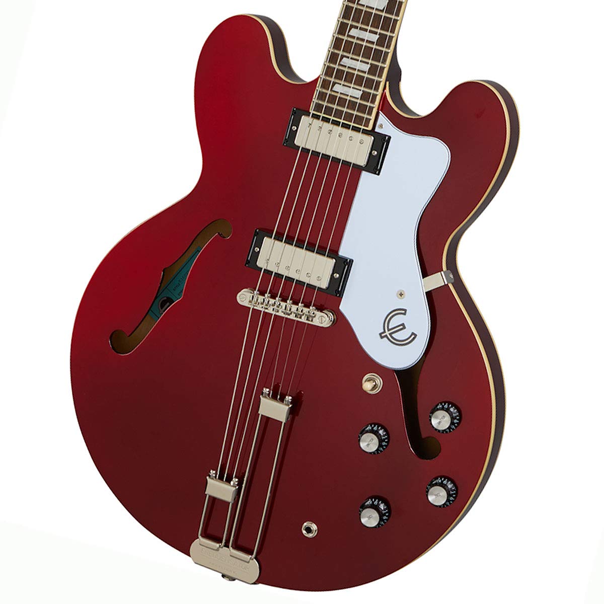 Amazon.co.jp: エピフォン Epiphone Riviera Sparkling Burgundy 