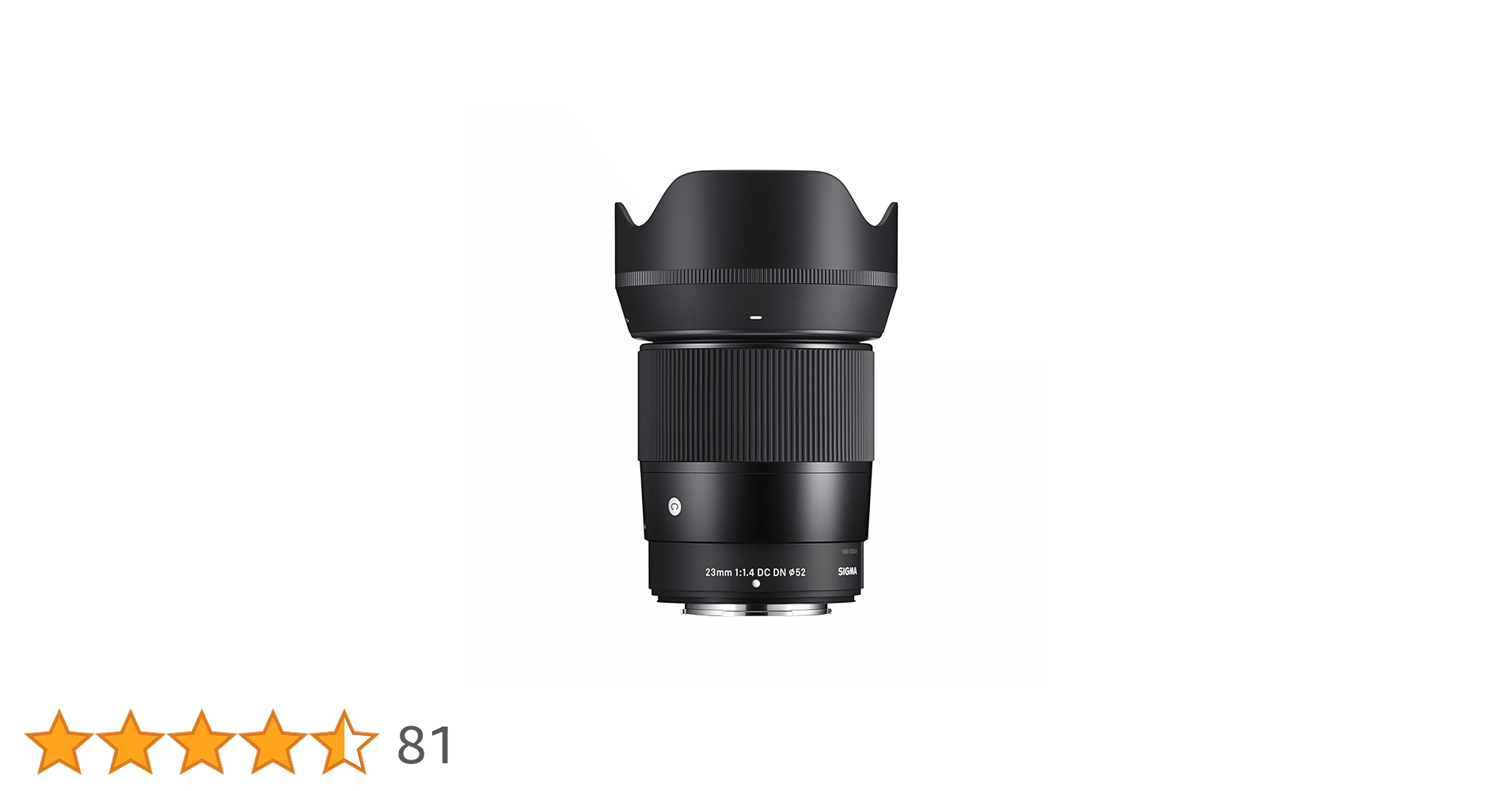 Amazon.co.jp: シグマ(Sigma) レンズ 23mm F1.4 DC DN FUJIFILM 富士