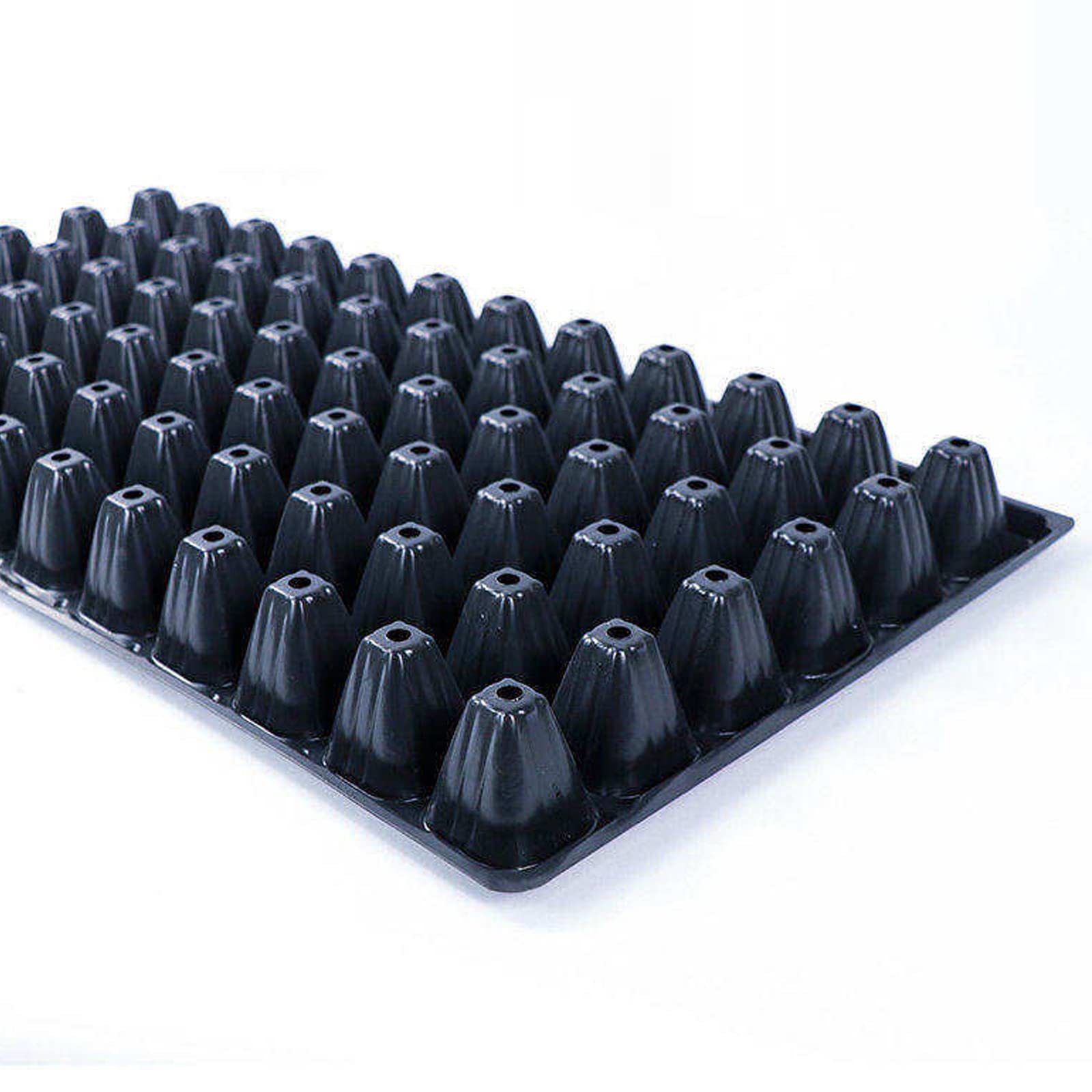 Plateau semis, 50 Cellules bac a semis Potager Plateau de Germination de Graines, Mini Serre pour Semis pour Jardin Balcon Légume Croissance Semence