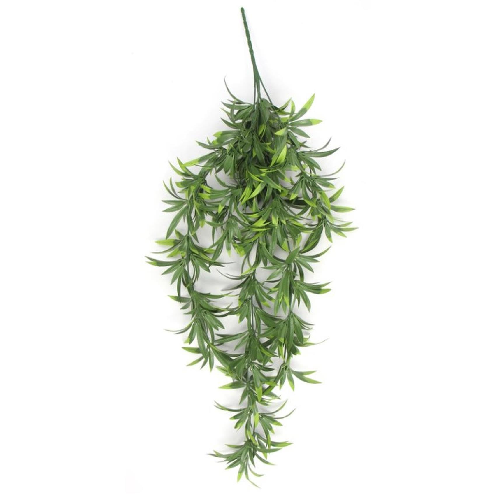 Leaf Artificial Hanging Plants Fire Resistant UV Resistant