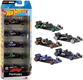 Pack 5 Hot Wheels - Formula 1 - JBJ78