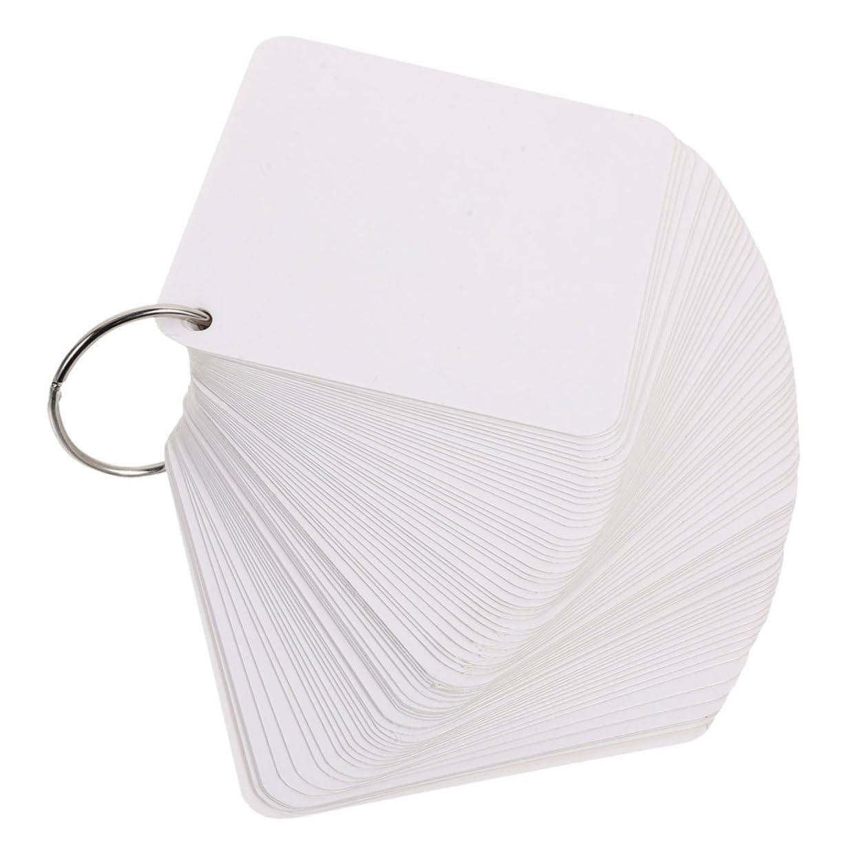 Tofficu 300blätter Leere Karteikarten Tragbare Papierkarten Blank Cards zum Lernen Leere Vokabelkarten Schreibpapierkarten für Notizen