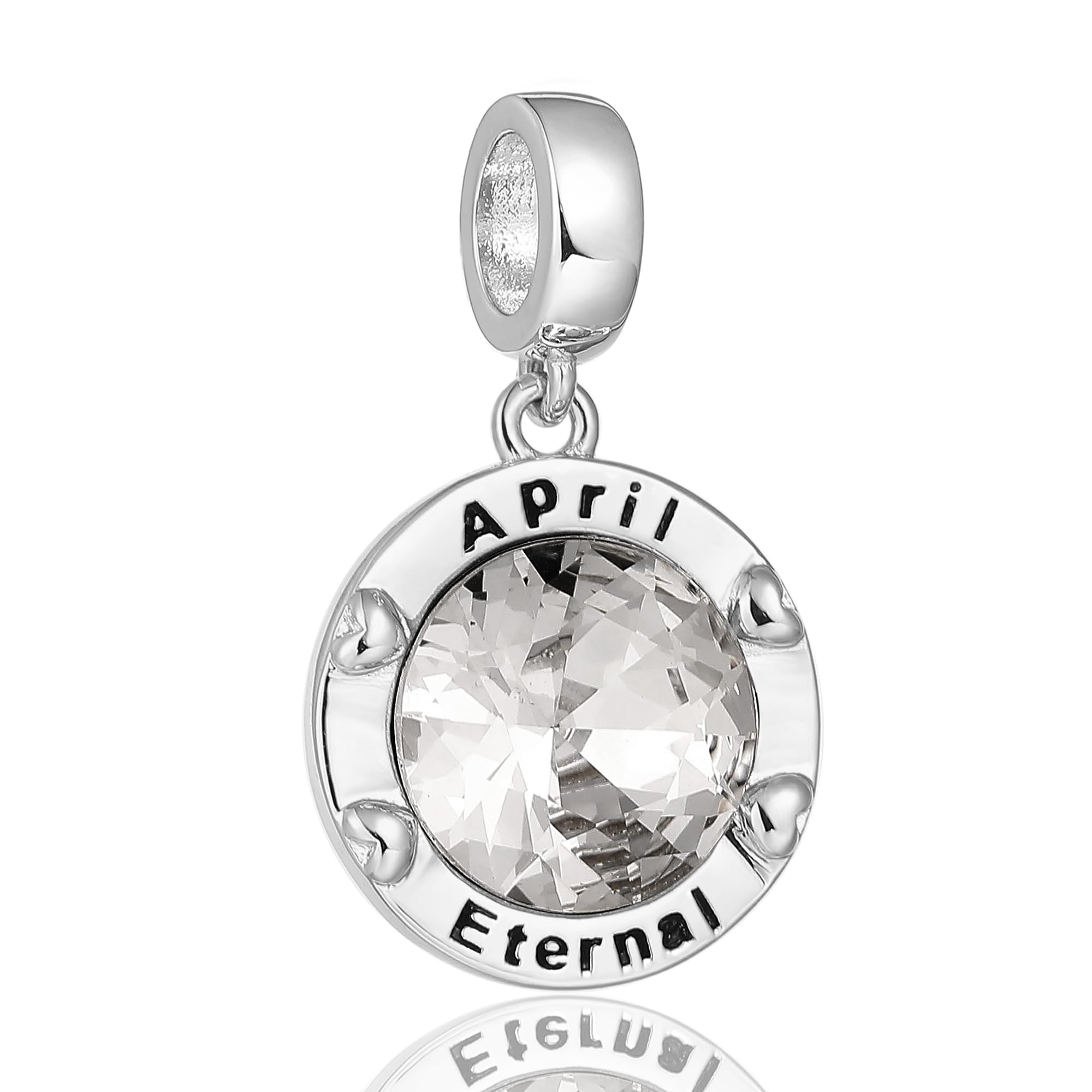 Happy Birthday Presents for Women Girls Birthstone Charms for Bracelets and Necklaces Mother's Day Christmas Jewelry Gifts for Women