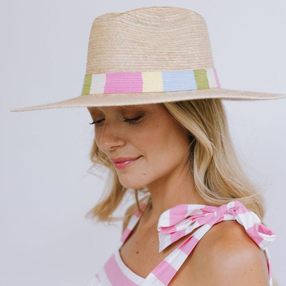 Berta Palm Hat color blanco roto talla XL-XXL miniatura 3