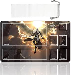 LIUYANZE Jeu De Société MTG Playmat Games Taille 60 X 35 Cm CCG Compatible Avec MTG CCG RPG Jeu De Cartes à Collectionner (Master Transmuter