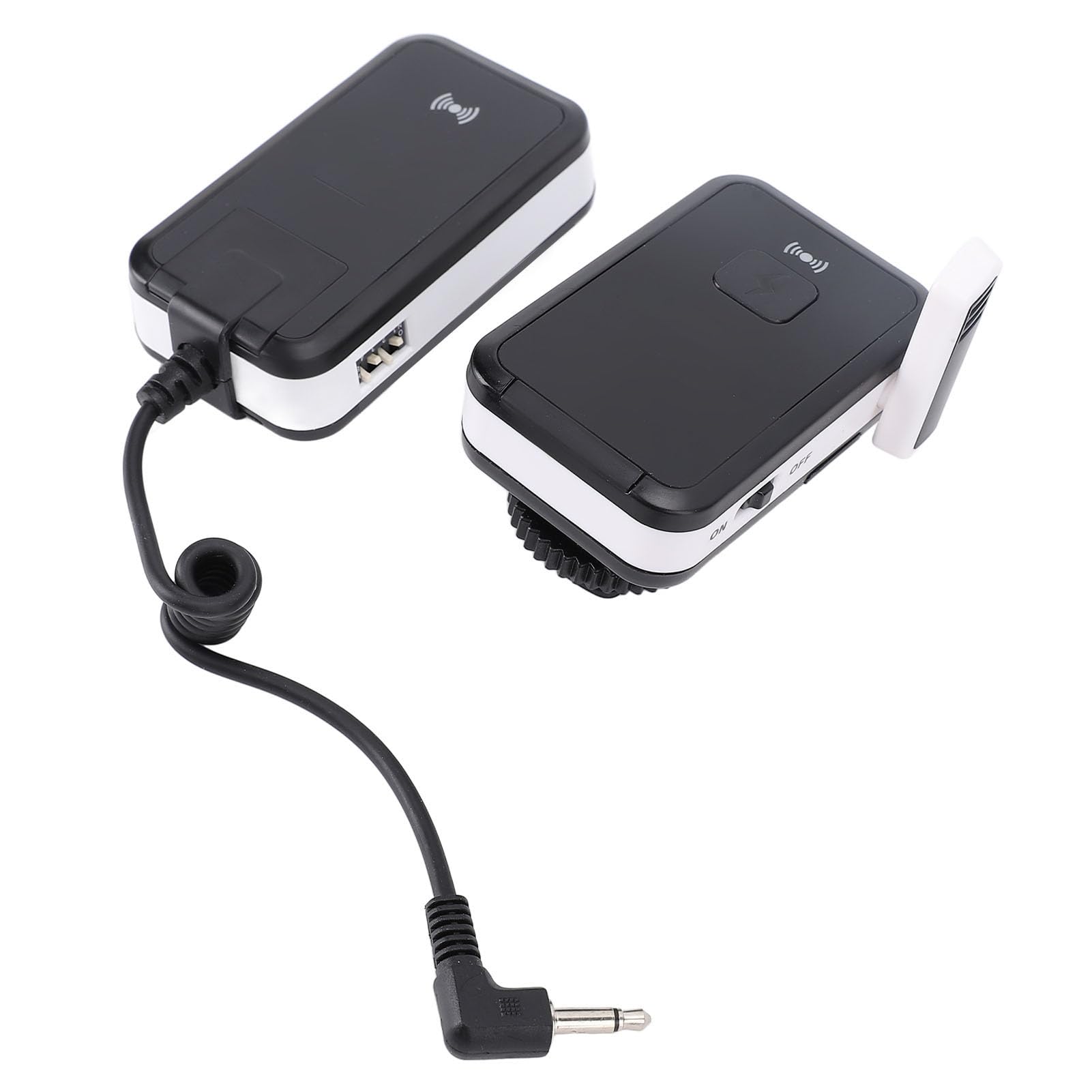 Generic Kit Ricevitore Trigger Flash Radio Wireless Trasmettitore Trigger da 2,4 GHz a 16 Ad Alte Prestazioni per Fotocamera DSLR con compatibilità Universale per Studi Fotografici