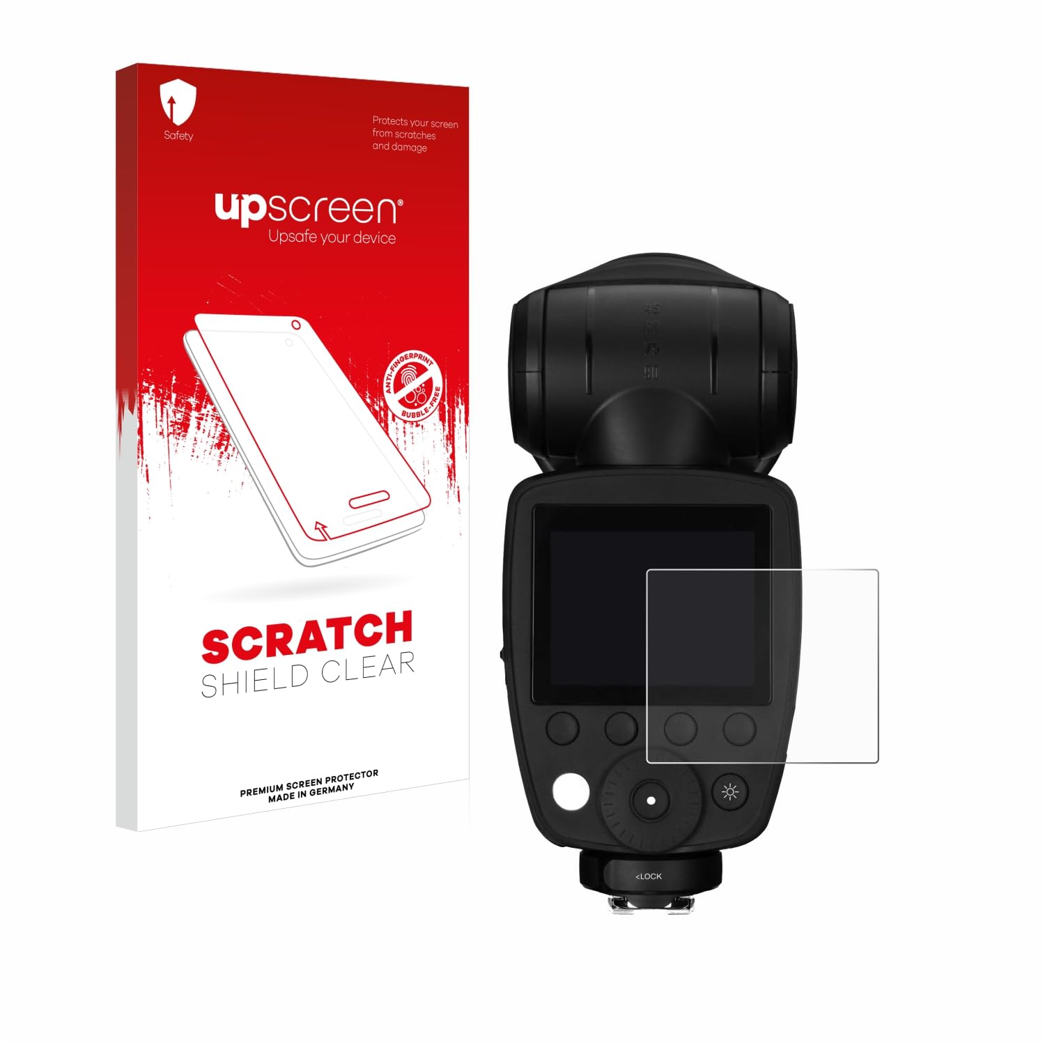 upscreen Scratch Shield Screen Protector for Profoto A10 - HD-Clear, Anti-Fingerprint