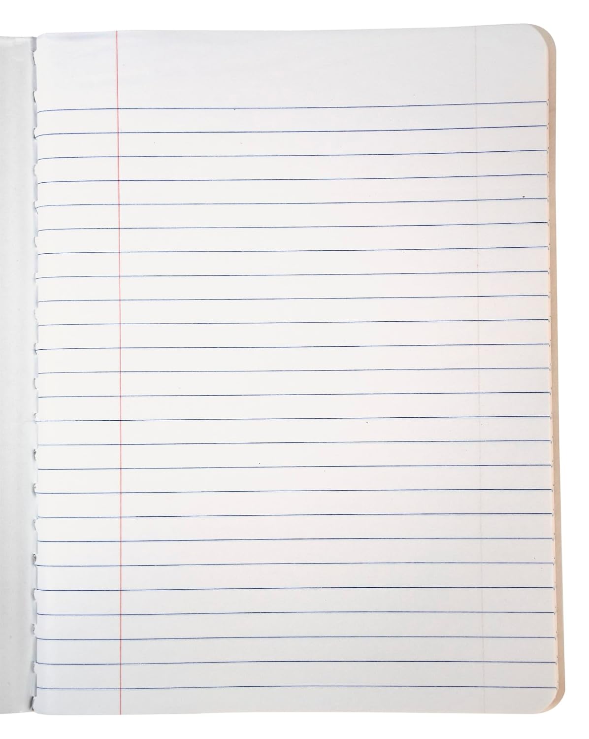 School Smart 1467045 Composition Book, 100 Sheets, 9-3/4" x 7-1/2", (Pack of 6) - White