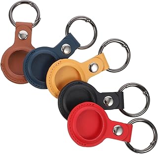 TINEASUR 5 Piezas De Funda Protectora para Llavero Funda Protectora para Etiquetas De Aire Accesorio De Fácil Instalación Y Extracción Apto para Color