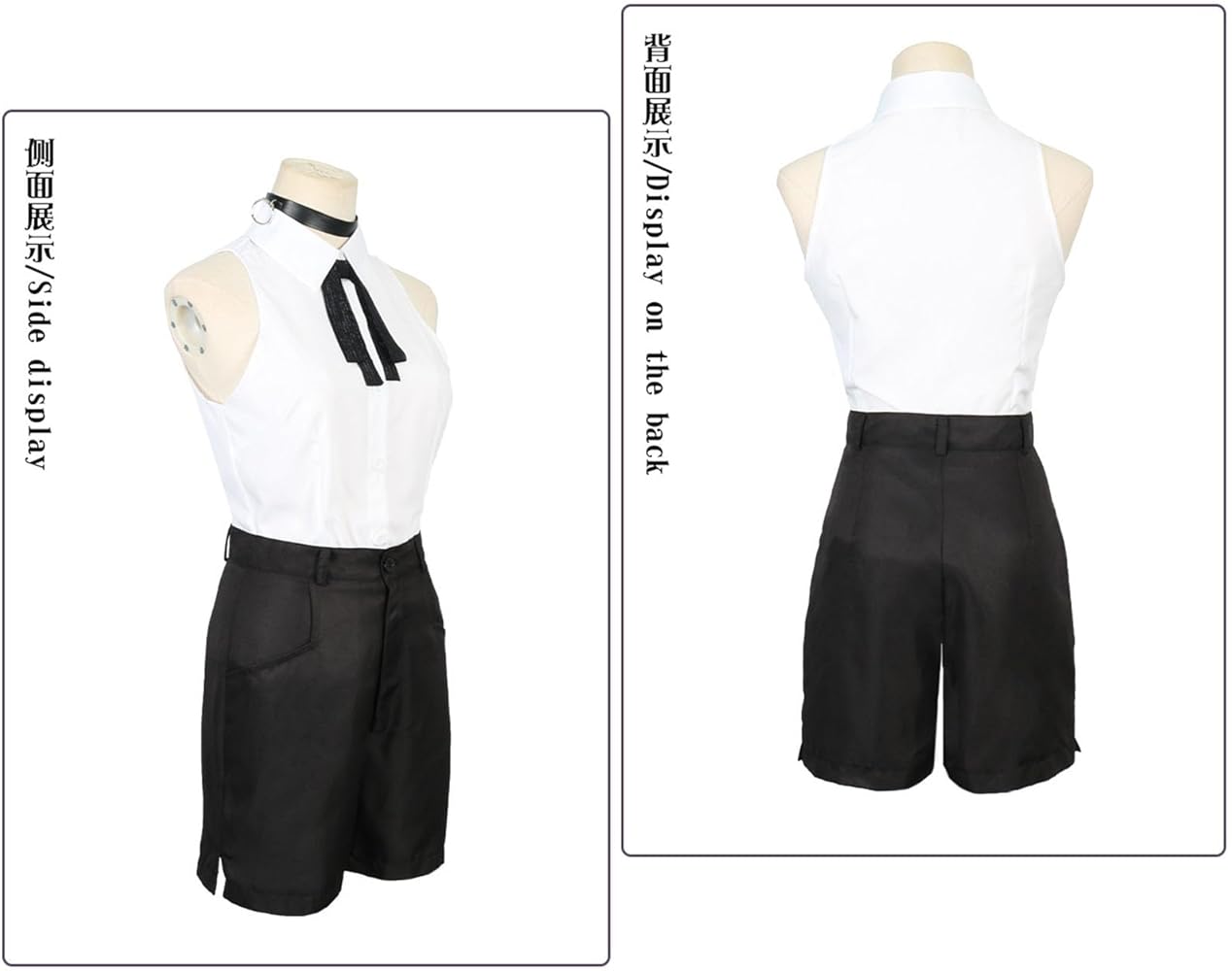 Amazon.co.jp: [PPluna] レゼ コスプレ 衣装 セット ウィッグ 靴 追加