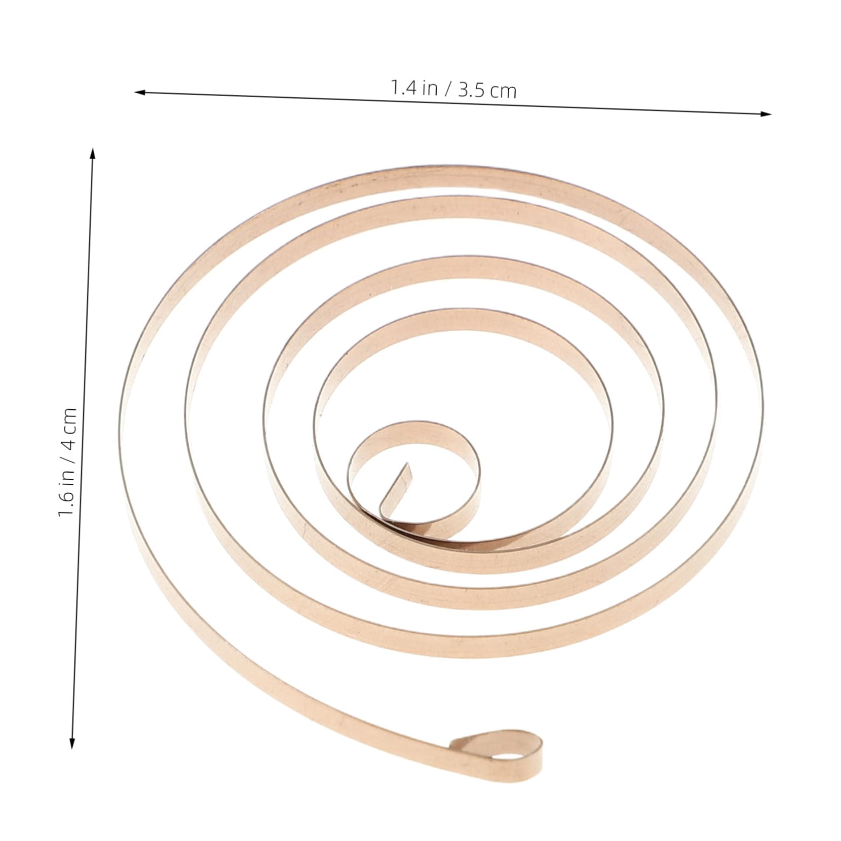 POPETPOP Stainless Steel Wind Up Spring Mechanism for Replacement Durable Coil Spring for Clockwork Animals and Mini Robots Easy Installation and Precision Design for Enhanced Performance