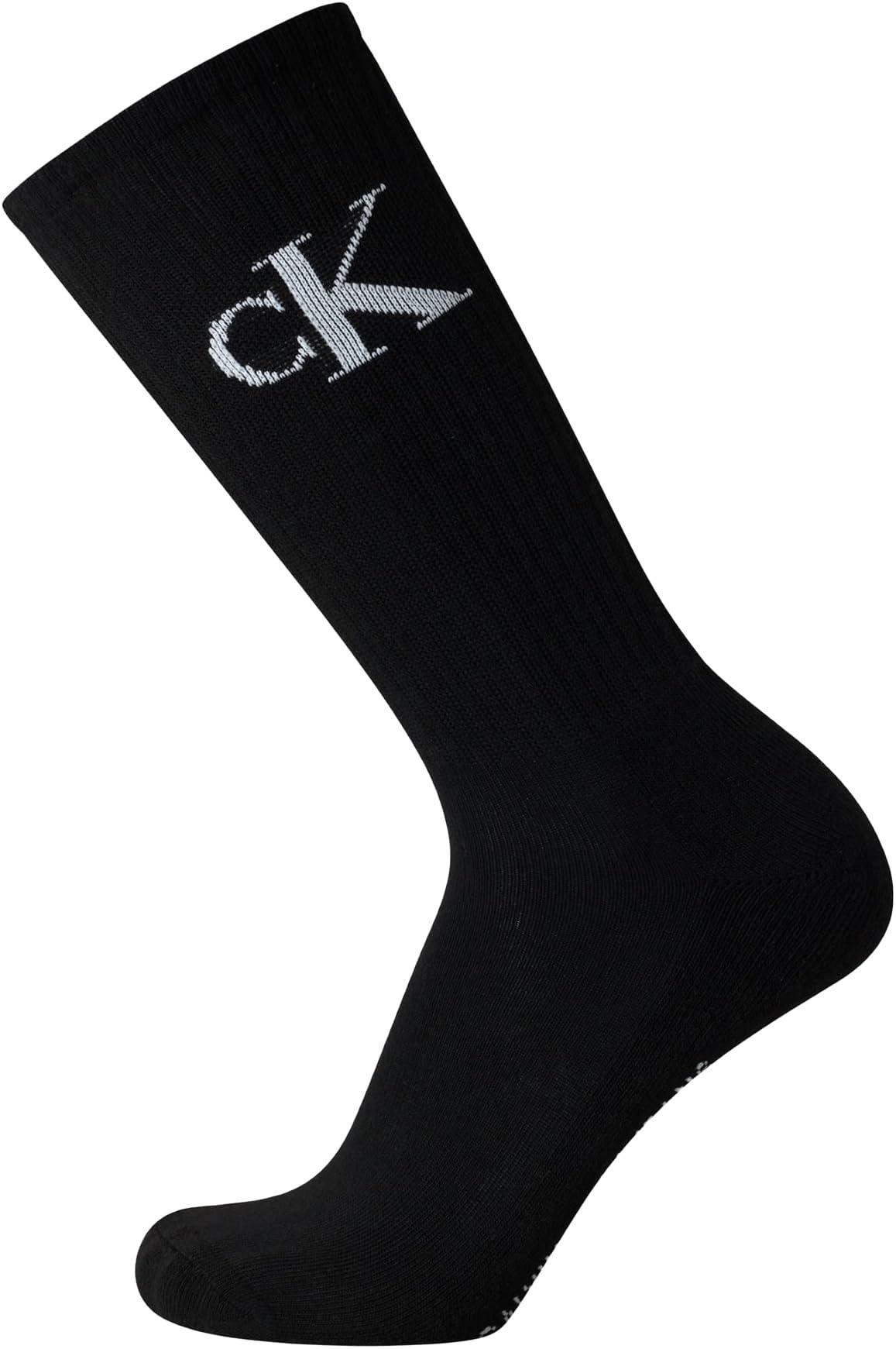 Calvin Klein Męskie skarpety na co dzień Cvm213cr, czarne, jeden rozmiar