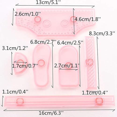 Miniatura 2 de 6 piezas de plástico para decorar la zapatilla de deporte en forma de molde de torta, creativo 3D pastel fondant molde zapato pastel decoración